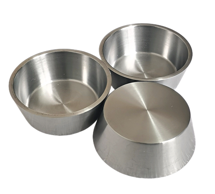 99.95% pure Mo1 polished crucibles molybdenum crucible price for vacuum coating