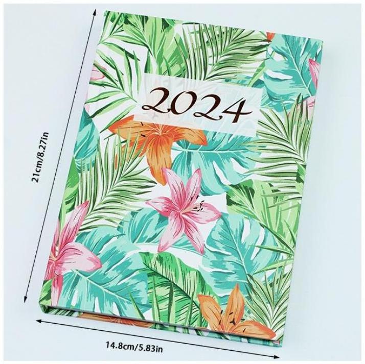 Custom 2024 A5 160 Sheets Gift Business Hardcover Planner Notebook Daily Budget Binder