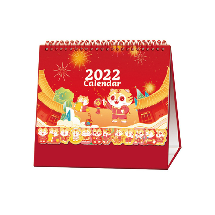 custom 12 monthly calendar cheap promotional colorful printing calendar table desk calendar