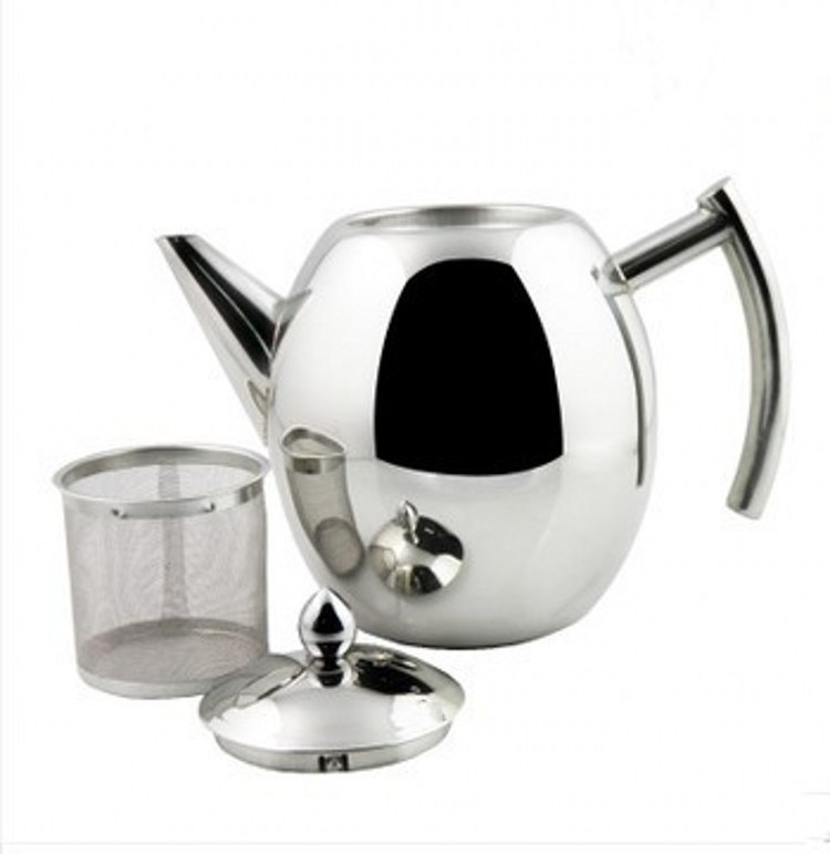 Stainless Steel Water Kettle Tea Pot with Infuser Pour Over Drip Teapot Hot Water Server Coffee Pot