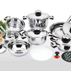 16pcs wholesale stainless steel  cookware