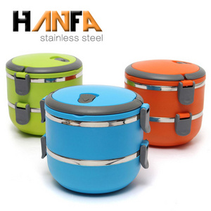 Portable Stainless Steel Bento Lunch Box Thermal Insulation Lunch Box