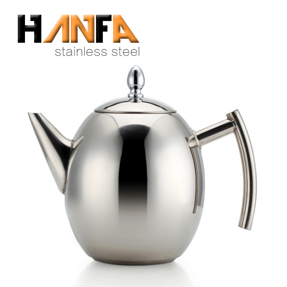 Stainless Steel Water Kettle Tea Pot with Infuser Pour Over Drip Teapot Hot Water Server Coffee Pot