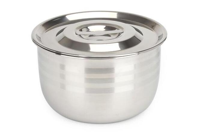 High quality stockpot with lid and handle cookware set stainless steel stock pot cooking pot