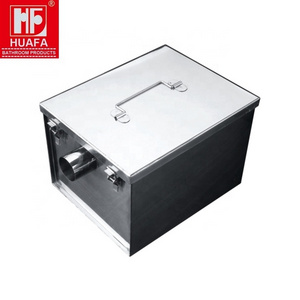 Commercial Stainless Steel Oil Water Separator Grease Trap for Commercial Kitchen