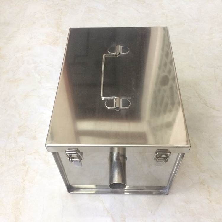 Commercial Stainless Steel Oil Water Separator Grease Trap for Commercial Kitchen