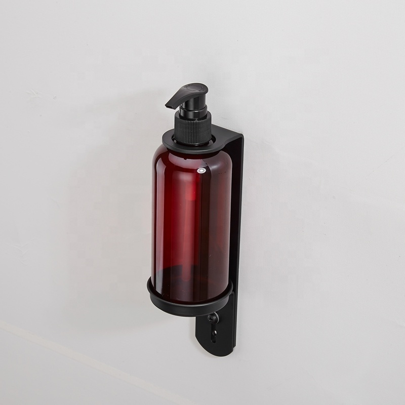 HF Hotel Stainless Steel Wall Mounted 300ml  Shampoo Liquid Soap Bottle Dispenser