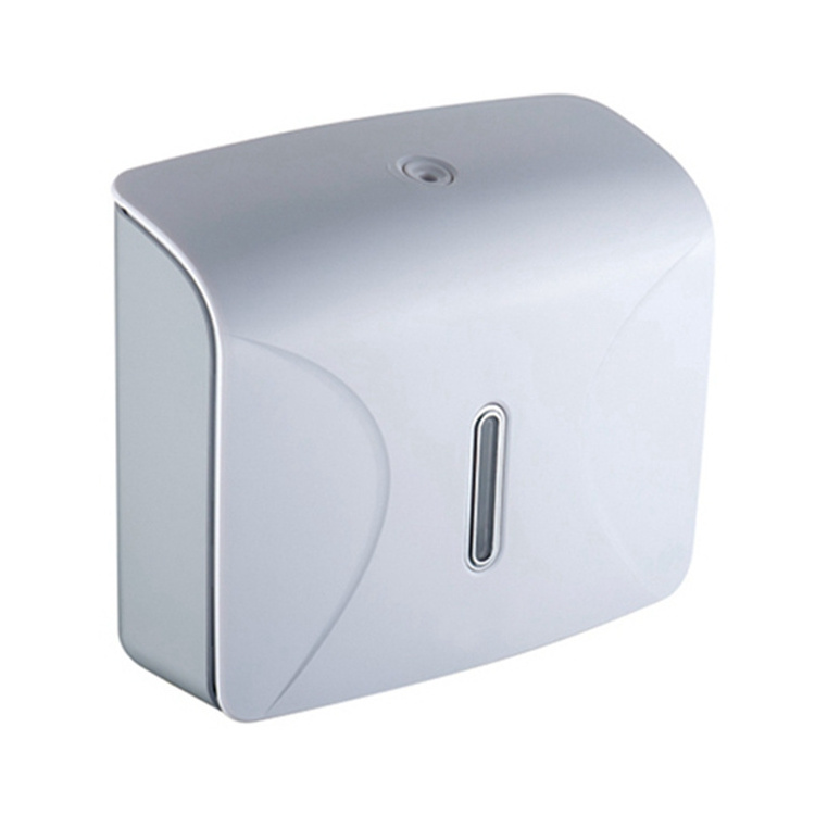 Wall Mounted Lockable ABS Plastic Waterproof Commercial Washroom Hand Paper Towel Dispenser Bathroom Napkin Tissue Holder Box