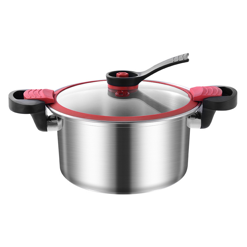 Kitchenware  Micropressure Cookers Stainless Steel Micro Pressure Pot Quick simmering low pressure pot Multi-function Soup Pot