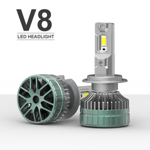 A80 2023   high-power 95w/pcs  car headlights  LED headlight bulb H1 H4 H7 h11 9005 9006 Laser fog lights  canbus headlights