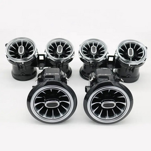 A80 Auto Led Interior Air Conditioning Turbine Air Vent 64 color Ambient LightFor Mercedes E-Class E-coupe W213 W238