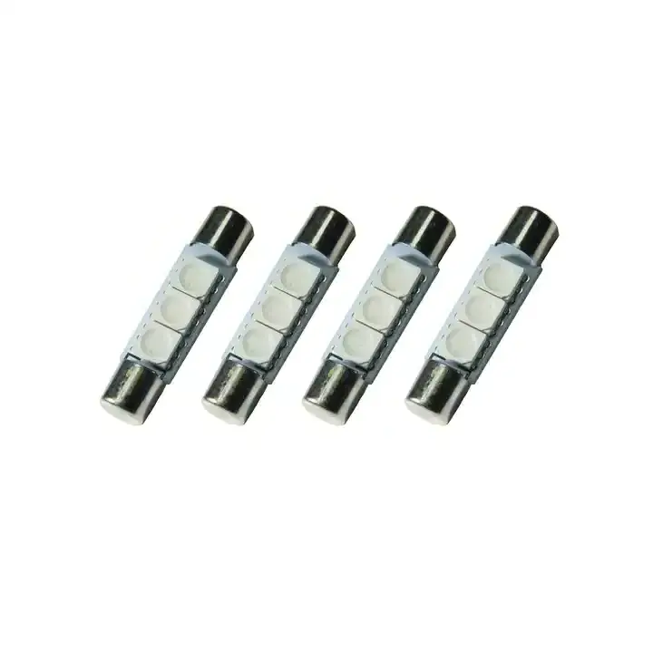 A80 Fuse Festoon Bulb 5050 3SMD 28mm 31mm Dome Interior Light & Car Auto Interior Sun Visor Vanity Mirror-White Light PA