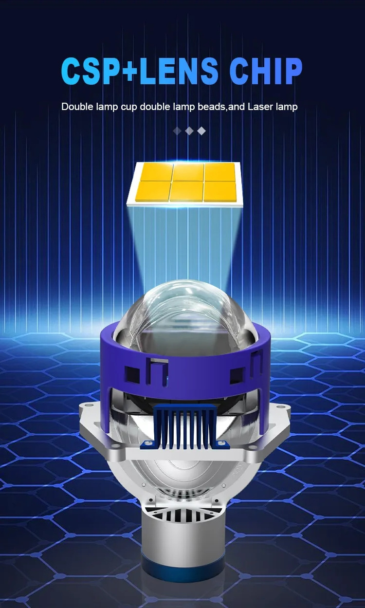 New P40 projector lens high power 12V 150W LED car light spotlight super bright spotlight led work headlight