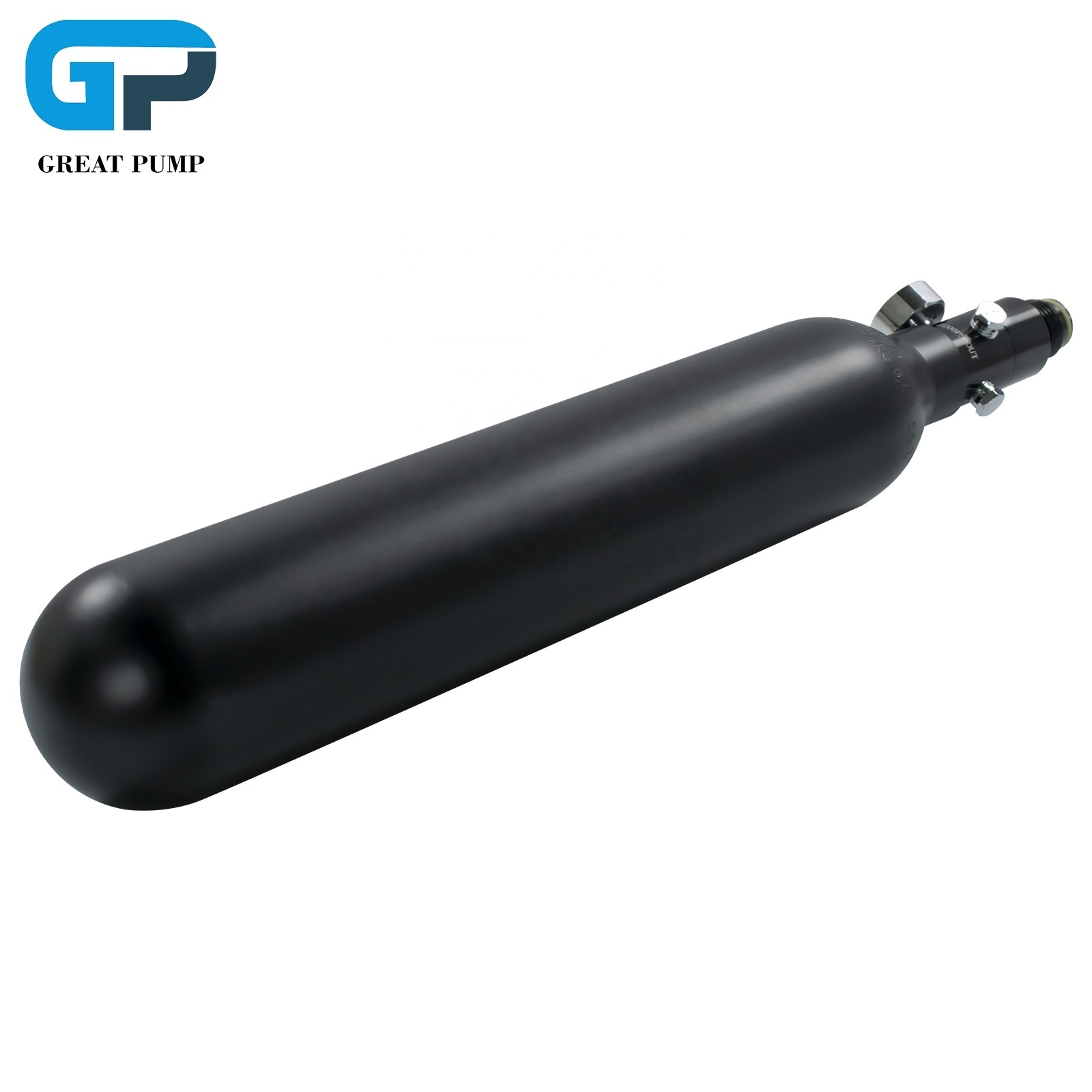 Mini 30Ci 0.5L HPA Flat/Round Bottom 3000psi 200bar Aluminum Cylinder 5/8-18UNF Paintball Tanks