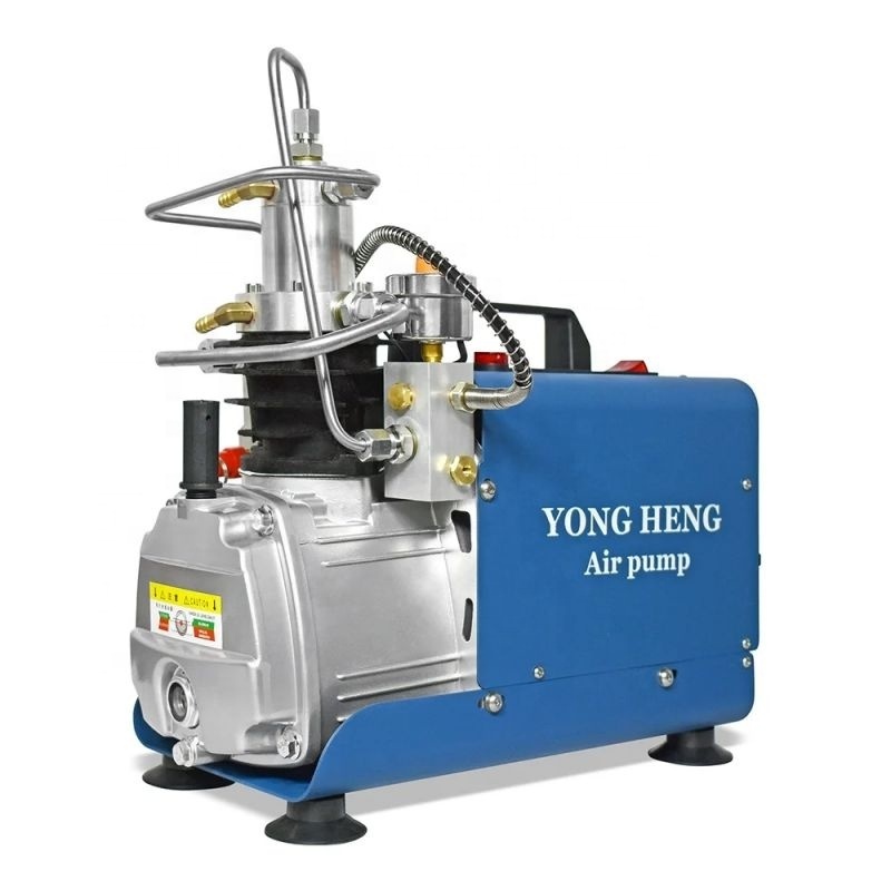 YONG HENG Hot Sale 110V 220V Auto Stop High Pressure 4500psi 300bar 30mpa PCP Hunting Scuba Diving Snorkeling Air Compressor