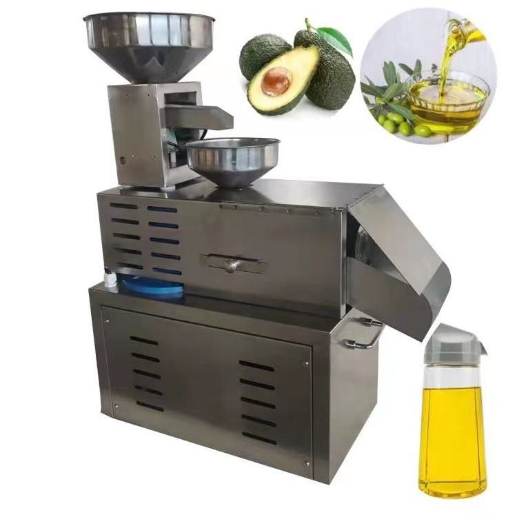 Cold pressed olive oil making machine/Avocado, Coconut oil extraction machine for home use HJ-P52