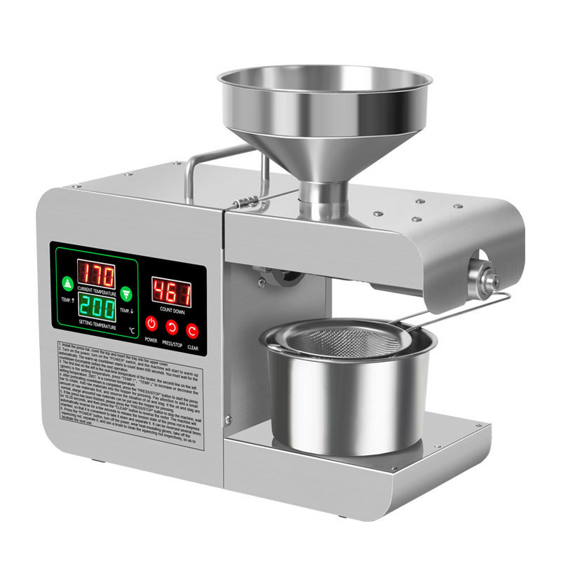 Lt-x5s Mini Small Household Home Use Oil Extraction Making Edible Olive Oil Press Machine