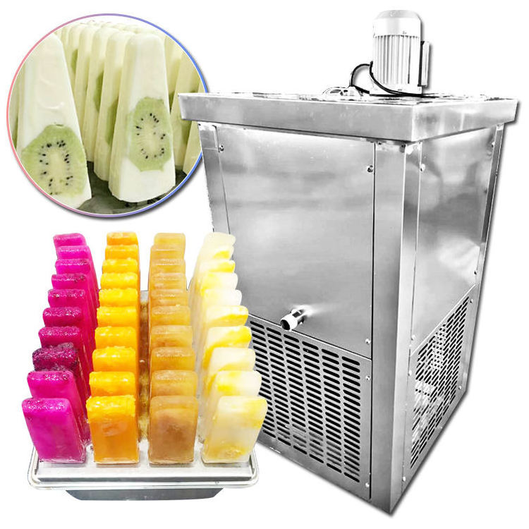 Ice Cream Popsicle Machine 12 Molds Popsicle Machine / Ice Lolly Machine / Popsicle Maker High Production African Market Style