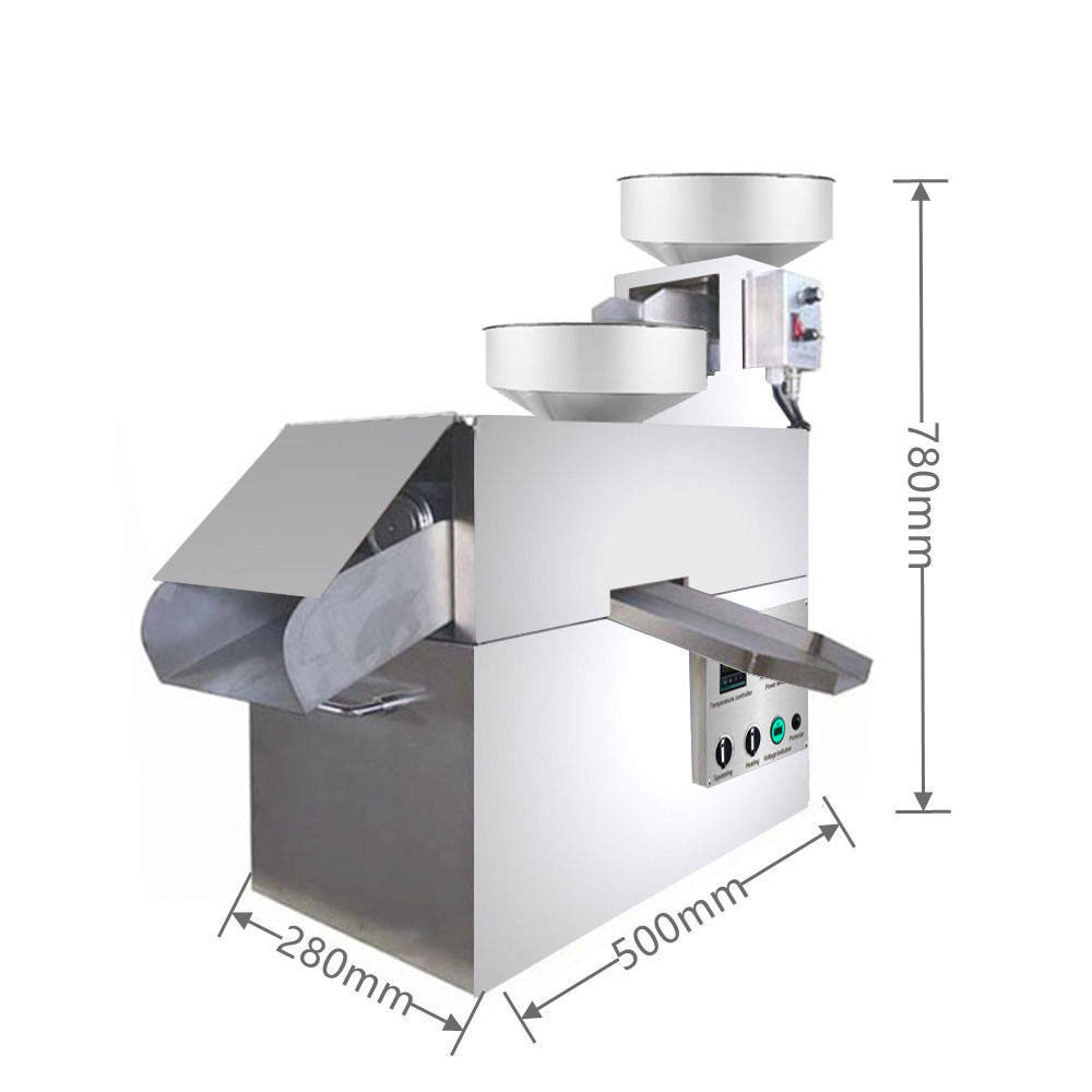 Cold pressed olive oil making machine/Avocado, Coconut oil extraction machine for home use HJ-P52