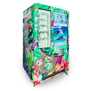 Mobile juice bar kiosk for beach side mobile coconut fresh bar vending machine