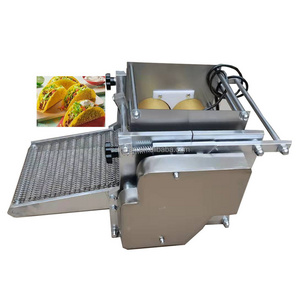 Electrical Roti Cutter Flour Corn Tortilla Press Baking Bread Make Burrito Taco Machine Maker Stainless Steel Machine Restaurant