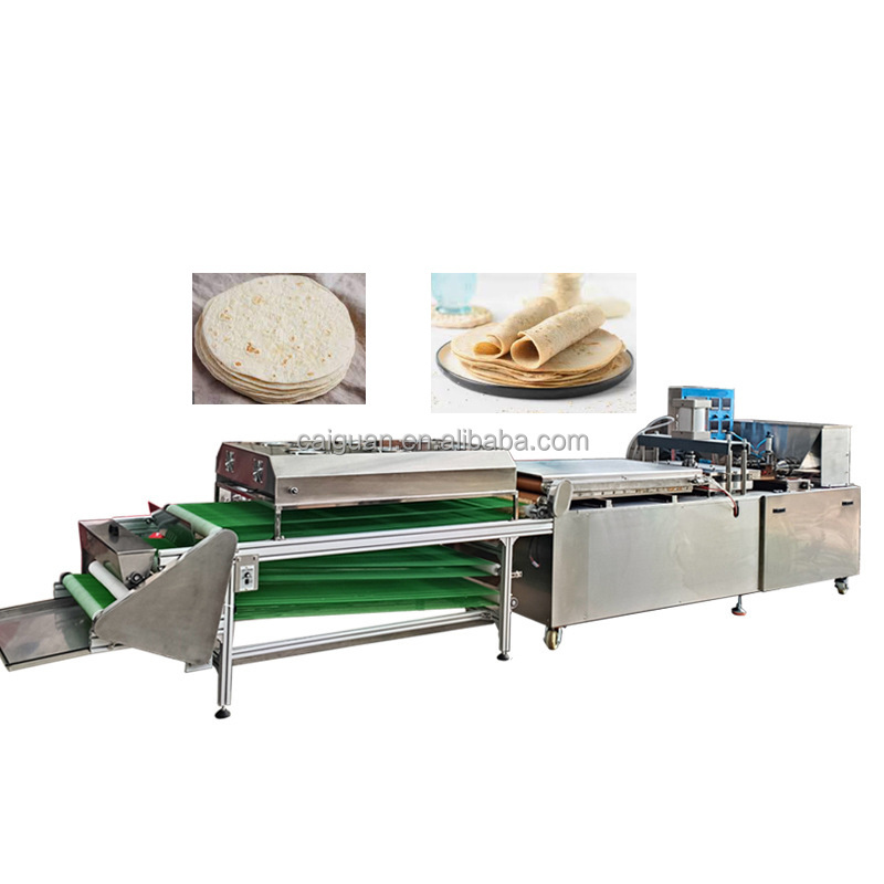 Lumpia Machine Armenian Lavash Bread Making Machine Tortilla Production Machines Fully Automatic Roti Maker Food Production Line