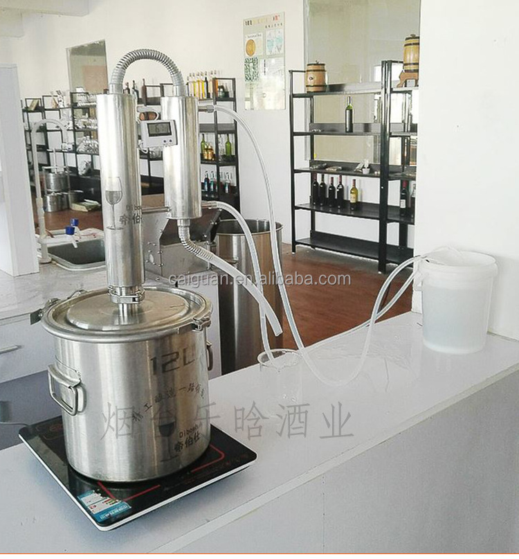 Hot Sale 20 L Home Used Alcohol Distiller Equipment Moonshine Distilling Machine for Alcohol Making at Home