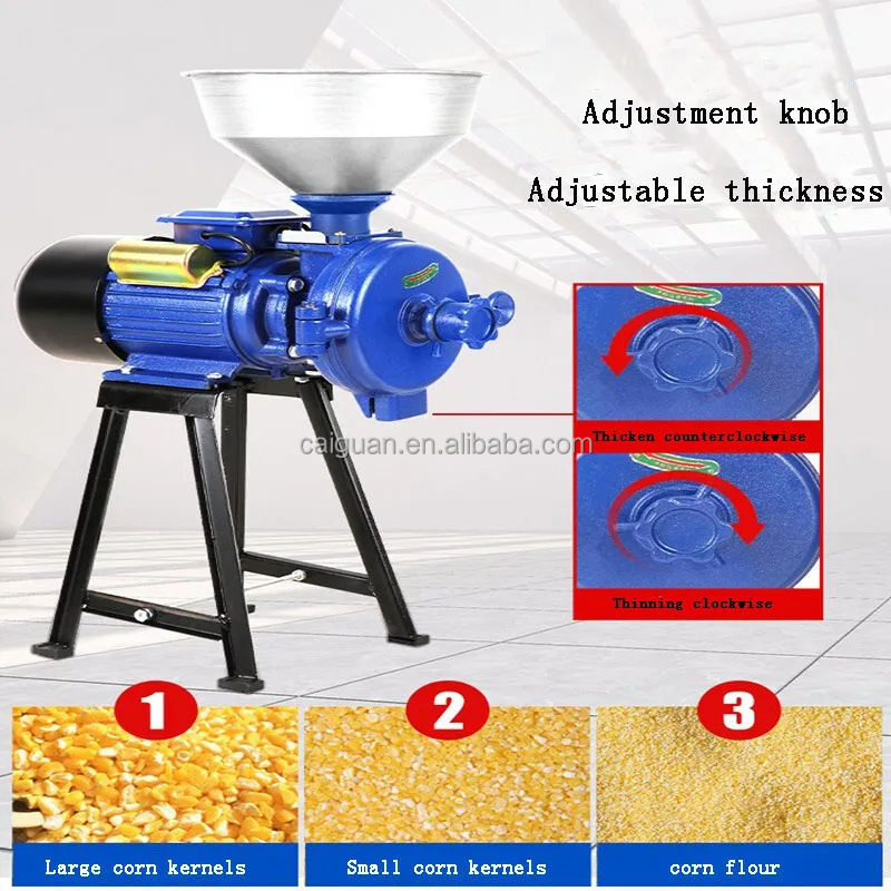 Hot Sale Popular Professional Moving Easily Grain Milling Grind Machine Corn Mill Grinder Machine