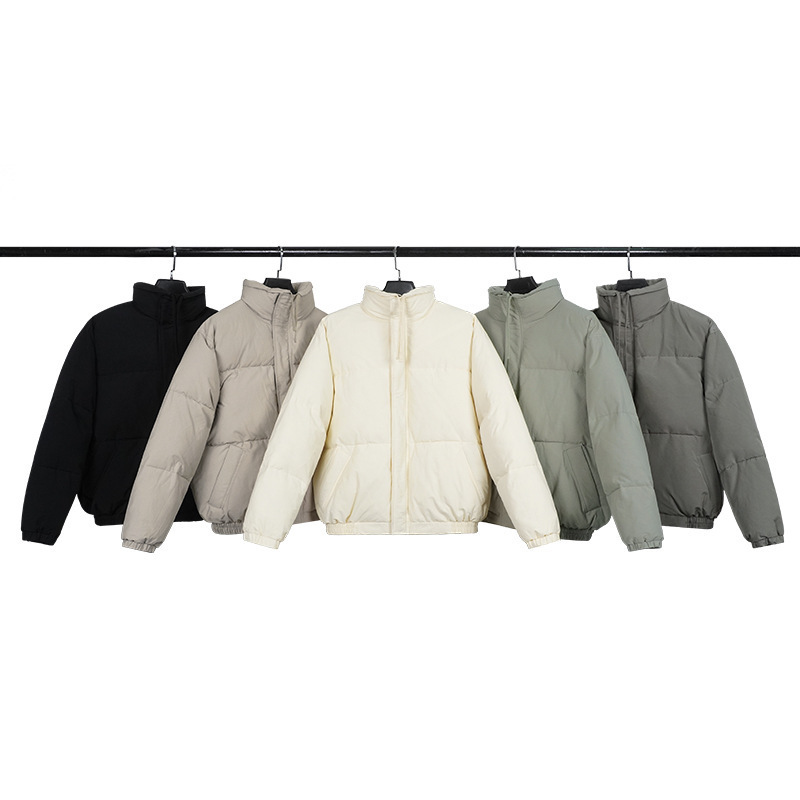 FOG compound line ESSENTIALS`s Fear High street bakery clothes  Loose Cotton of God Down Jacket