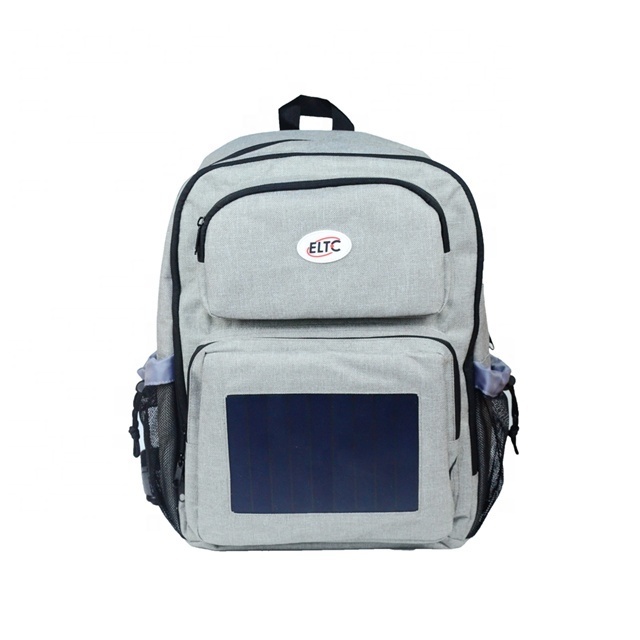 2023Advanced Solar Power Charging Backpack With Solar Panel Waterproof Anti-Theft Solar Panel Power Portable Backpack Laptop Bag