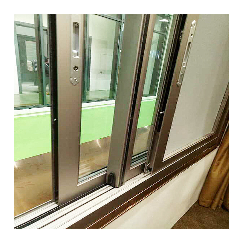 Aluminium alloy anti noise fixed round windows with grills