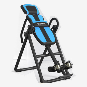 Inversion Table with Adjustable Headrest, Reversible Ankle Holders, and 300 lb Weight Capacity