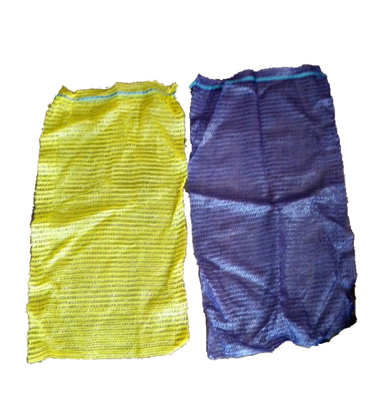 cheap price PP PE mesh bag lemon mesh bag for onion potato vegetables 50lb