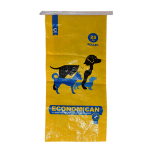 Bopp laminated polypropylene sack 25kg 50kg packing cat dog food pp woven bag for animal feed