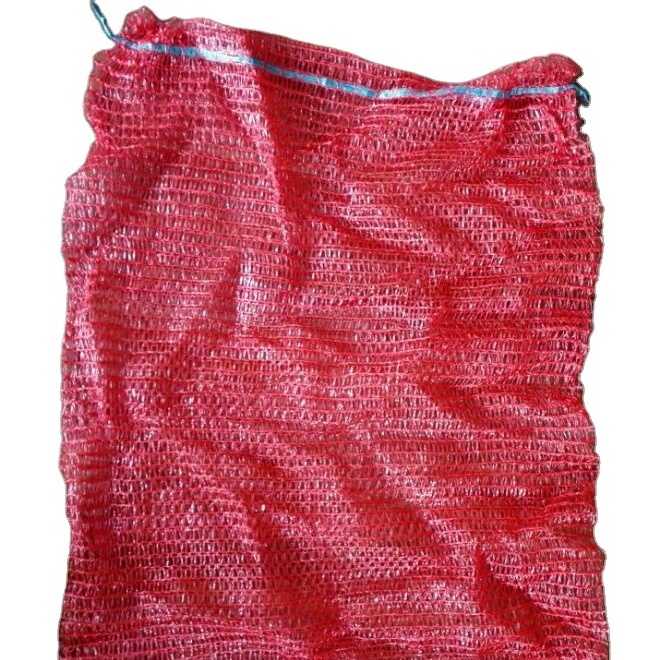 cheap price PP PE mesh bag lemon mesh bag for onion potato vegetables 50lb