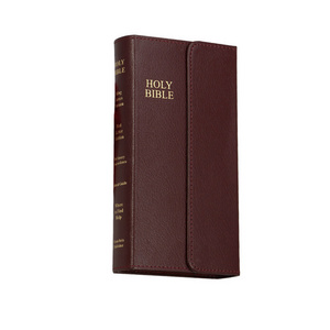 Professional New King James Leather Cover Thread Stitching Bible