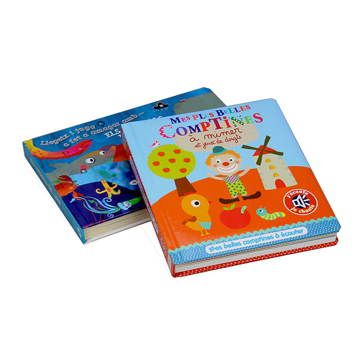 Custom Kid Friendly English Comic Pop-Up Books Printing