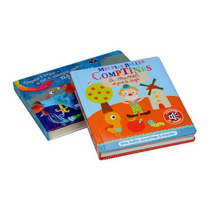 Custom Kid Friendly English Comic Pop-Up Books Printing