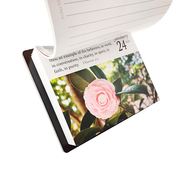 Custom Coloring Printing Stand Up Office 365 Days Desk Calendars Daily Tear Off Calendar 2023