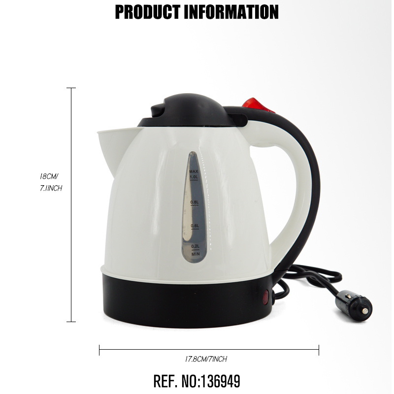 12v/24v portable car electric boiling hot water heater kettle boiler 300w for car