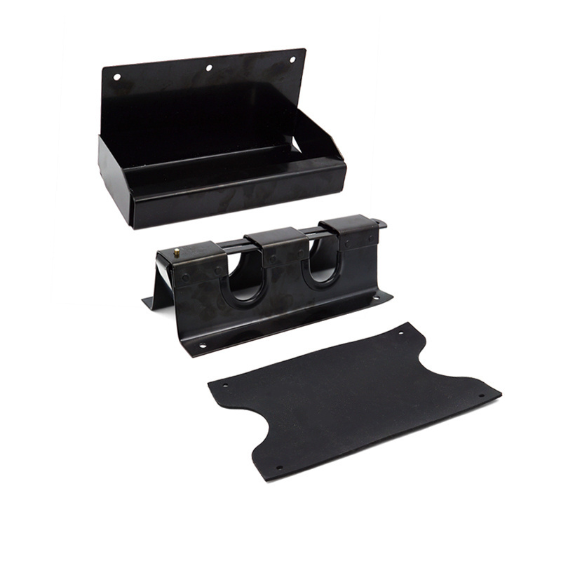 Double Holder for Cargo Bar Load Locks  2-Piece: Restraint + Bottom Foot Protector