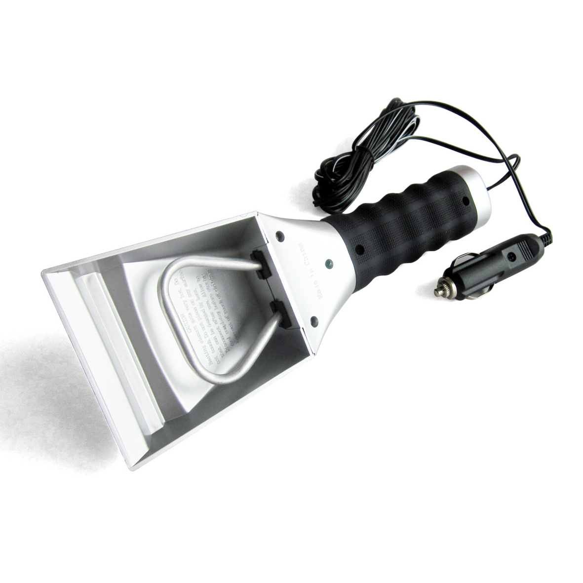 12v Car Electric Heated Windshield Snow Ice Scraper with LED Light