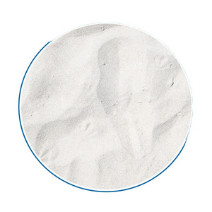 Vitreous silica sand, SiO2 99.6%, Fe 0.01%, from Egypt