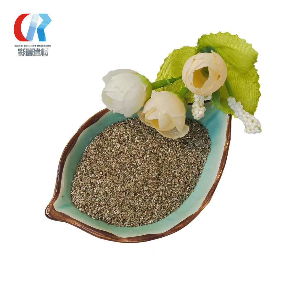 Vermiculite Fireproof Factory Directly Sale 20-40/40-80 Mesh Expanded Vermiculite For Coating Fireproof