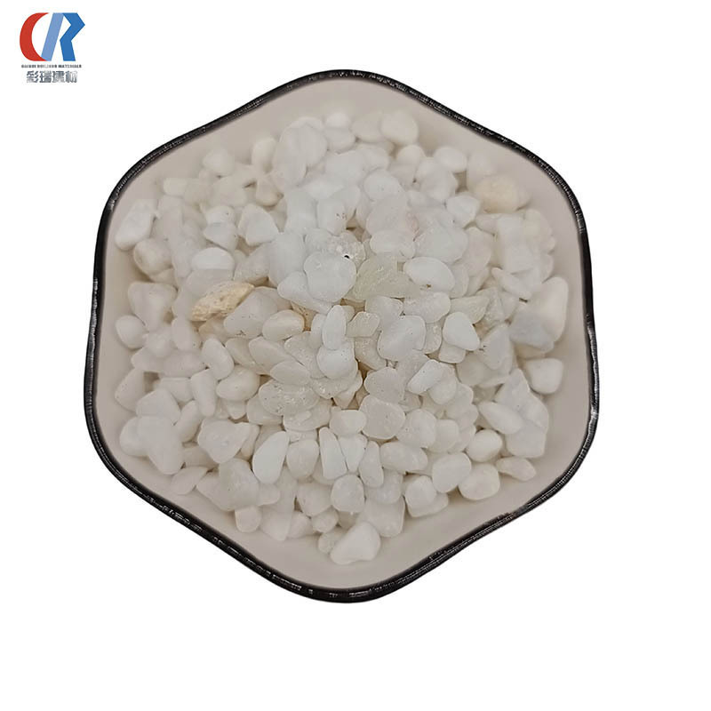 Pebble Garden Potted Gravel Landscape Fish Tank Decorative Stone for Garden Cheap Natural 1-3mm 3-5mm White Eco-friendly 