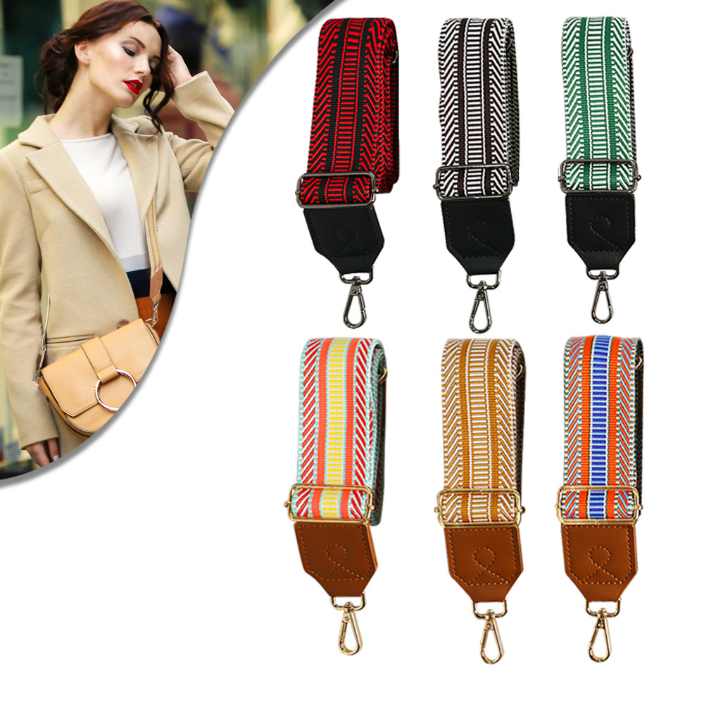 New 3.8cm Chain Guitar Messenger Bag Replacement Wallet Replacement Hardware Handle Braided Shoulder Strap Bag Straps