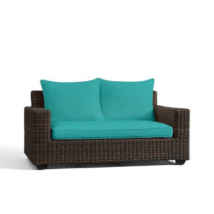 loveseat outdoor deep seating patio 24x24 replacement cushions for outdoor wicker sofa furniture