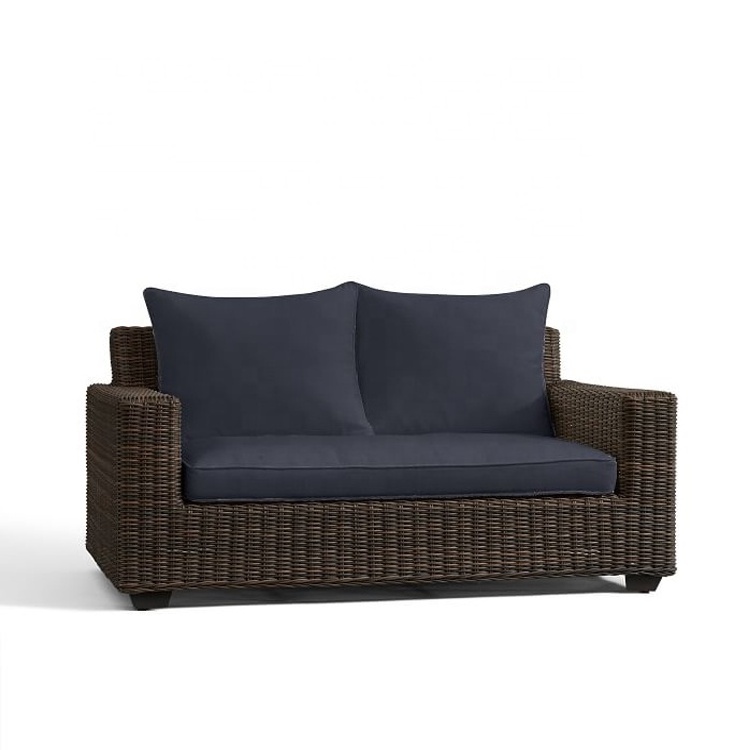 loveseat outdoor deep seating patio 24x24 replacement cushions for outdoor wicker sofa furniture