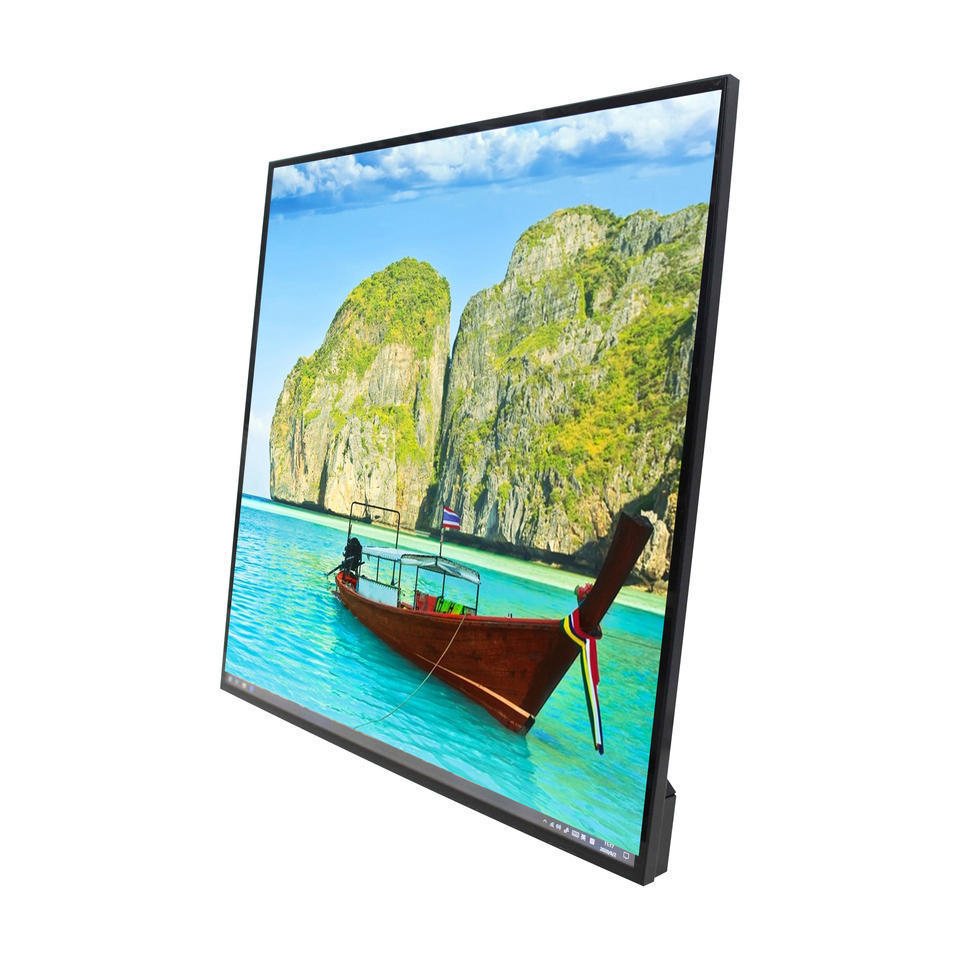 22 inch 33 inch 26.5 inch Square LCD display high brightness 500nits  Lcd Digital Signage