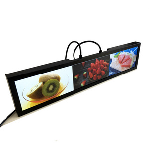 visview 28 inch Hdm1 interface shelf stretched bar lcd display 1920X360   700 NITS  Ultra wide  monitor